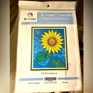 New Bilrost Cross Stitch Needlepoint Kits for Adults Sunflower 14.96x18.5 inch